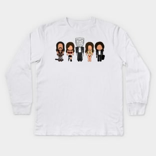 Rodriguez Movies - "Vector-Eds" Kids Long Sleeve T-Shirt